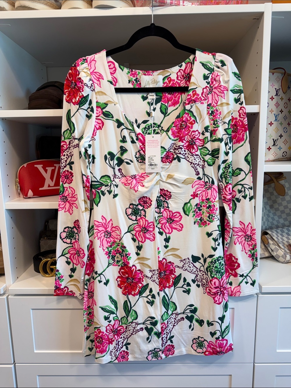 Lilly Pulitzer Anne Skirted Romper Coconut Safari Sanctuary
